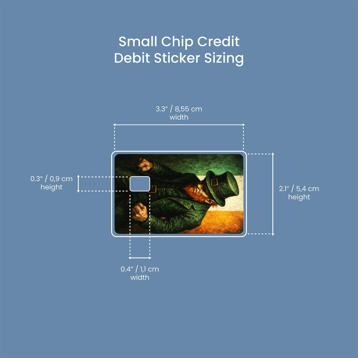 Lep - Premium Vinyl Credit Card Skin Cover by Wonderwallsboutique