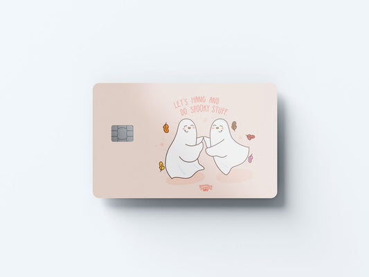 Watercolor let’s hang design | credit card sticker | small chip | credit card skin for nursery and home wall decor.
