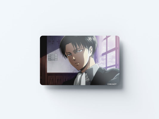 Watercolor levi design | credit card sticker | small chip | credit card skin for nursery and home wall decor.