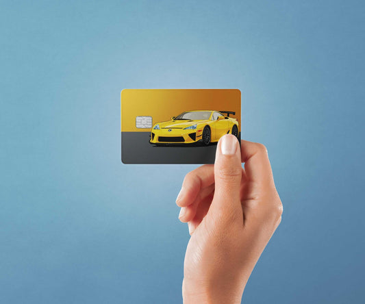 Watercolor lfa design | credit card sticker | small chip | credit card skin for nursery and home wall decor.