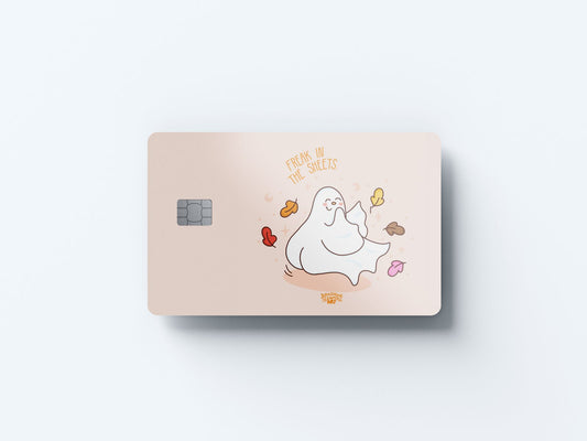 Watercolor little freak design | credit card sticker | small chip | credit card skin for nursery and home wall decor.