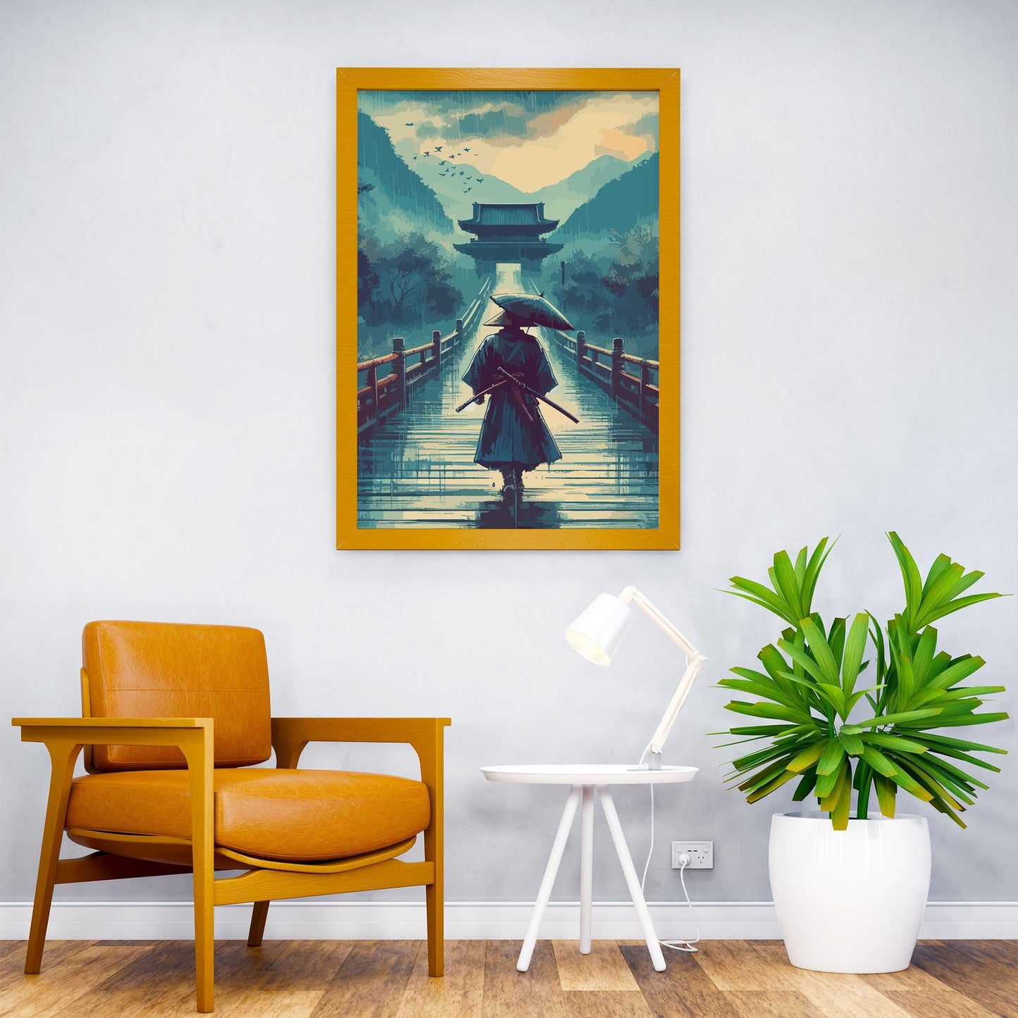 lone warriors Asian Style Poster | Wall Art for Home & Office | High-Quality Print - High-Quality Visual Display