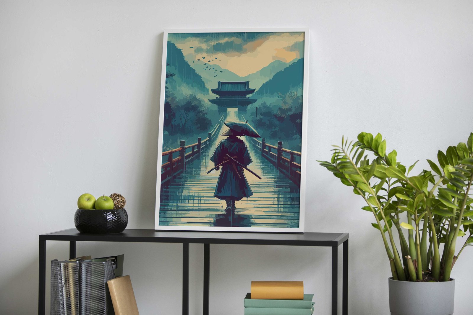lone warriors Asian Style Poster | Wall Art for Home & Office | High-Quality Print - High-Quality Visual Display