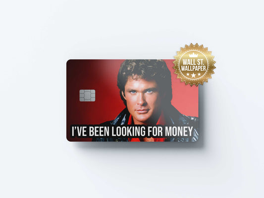 Looking For Money - Premium Vinyl Credit Card Skin Cover by Wonderwallsboutique