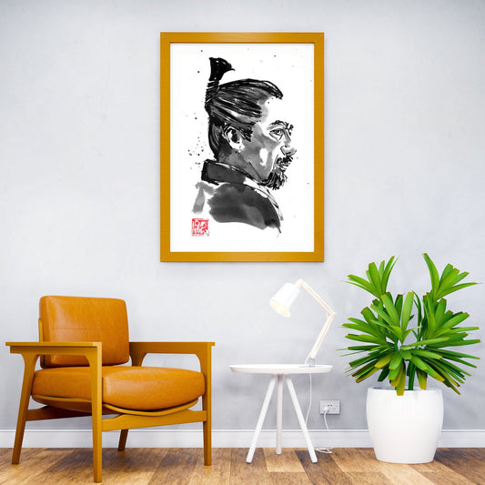 lord samurai Asian Style Poster | Wall Art for Home & Office | High-Quality Print - High-Quality Visual Display