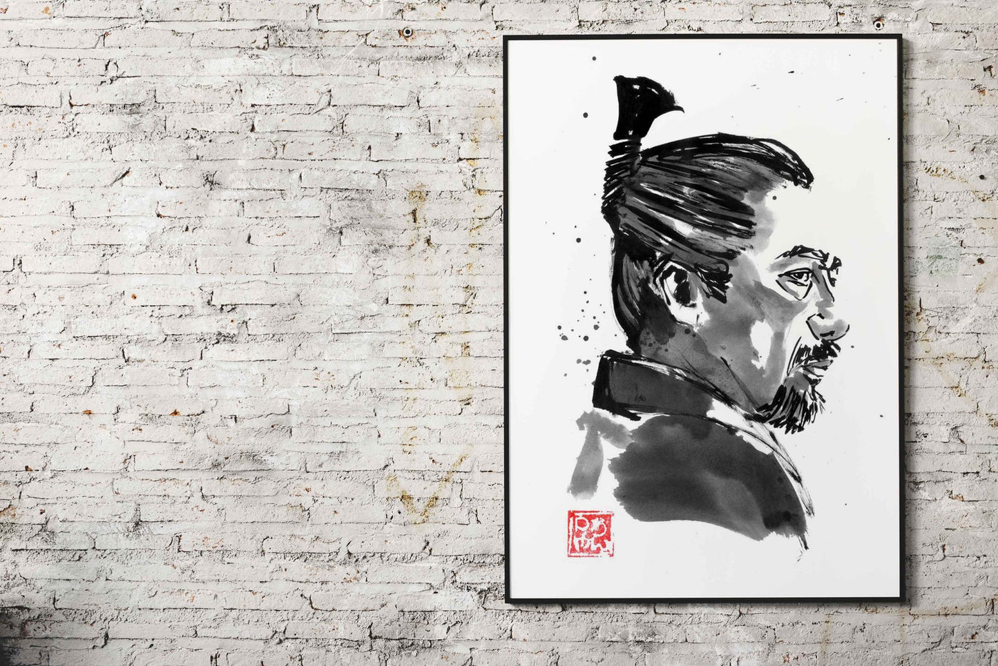 lord samurai Asian Style Poster | Wall Art for Home & Office | High-Quality Print - High-Quality Visual Display