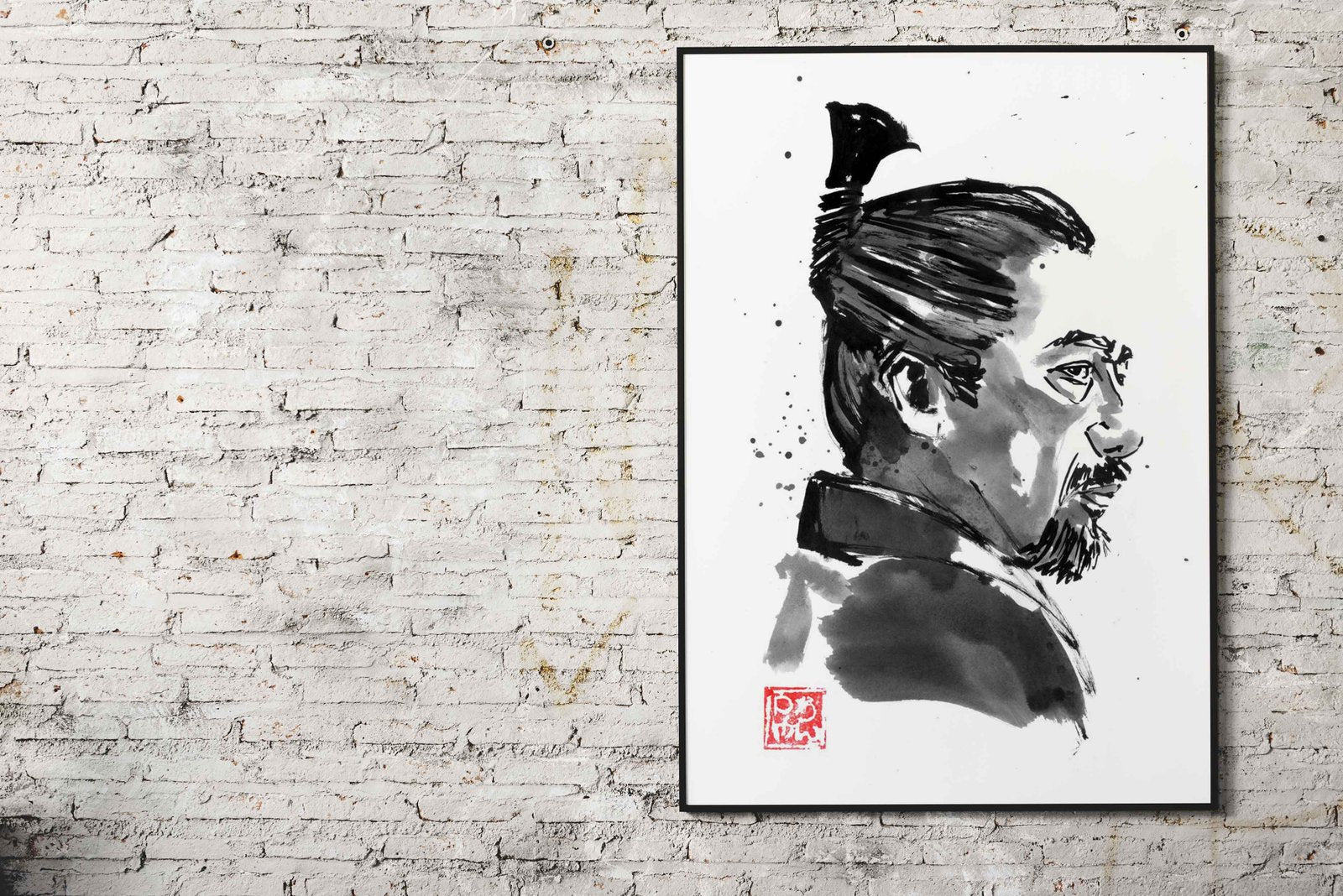 lord samurai Asian Style Poster | Wall Art for Home & Office | High-Quality Print - High-Quality Visual Display