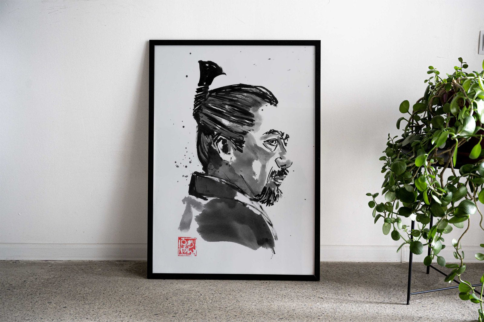 lord samurai Asian Style Poster | Wall Art for Home & Office | High-Quality Print - High-Quality Visual Display