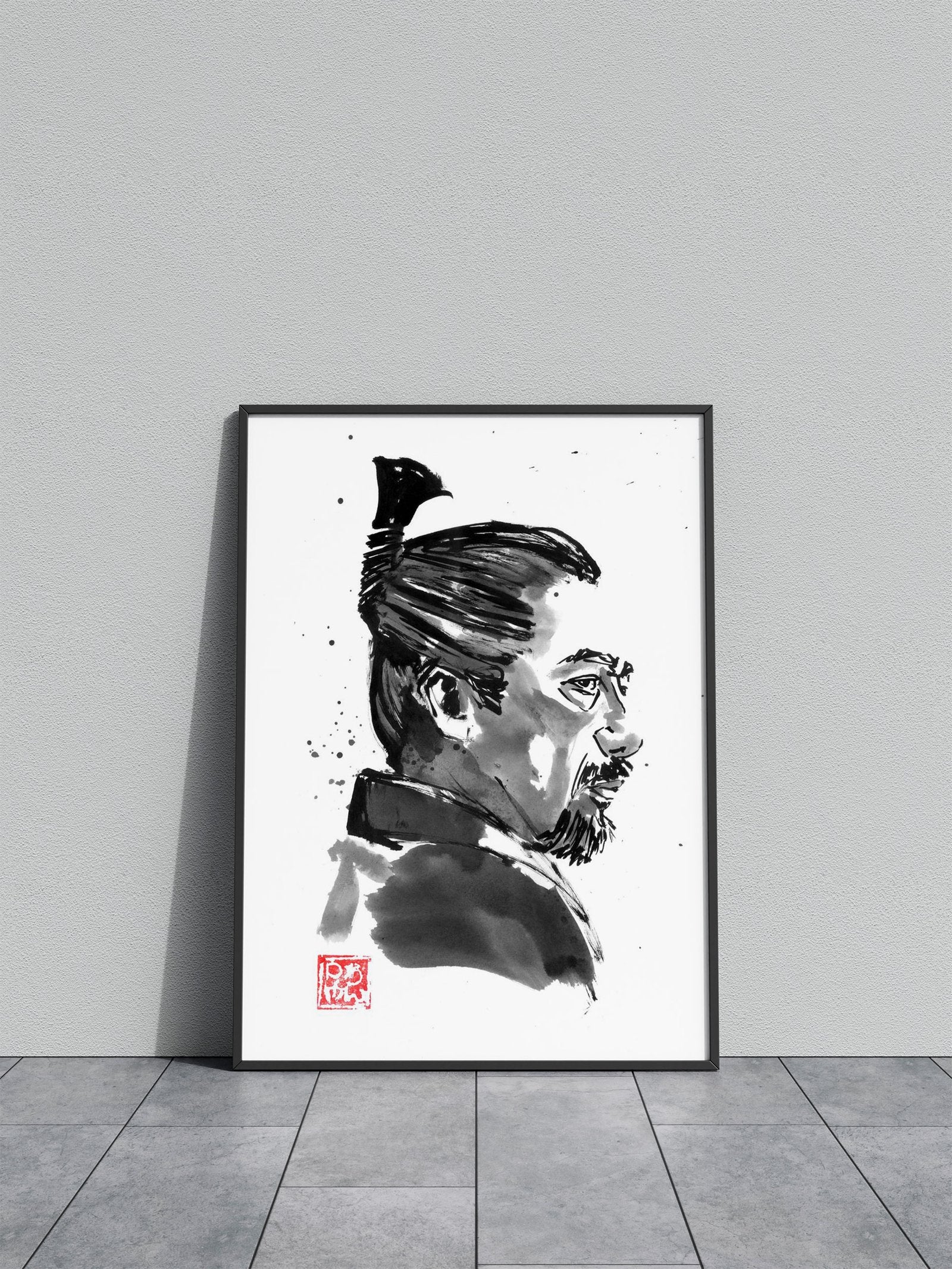 lord samurai Asian Style Poster | Wall Art for Home & Office | High-Quality Print - High-Quality Visual Display
