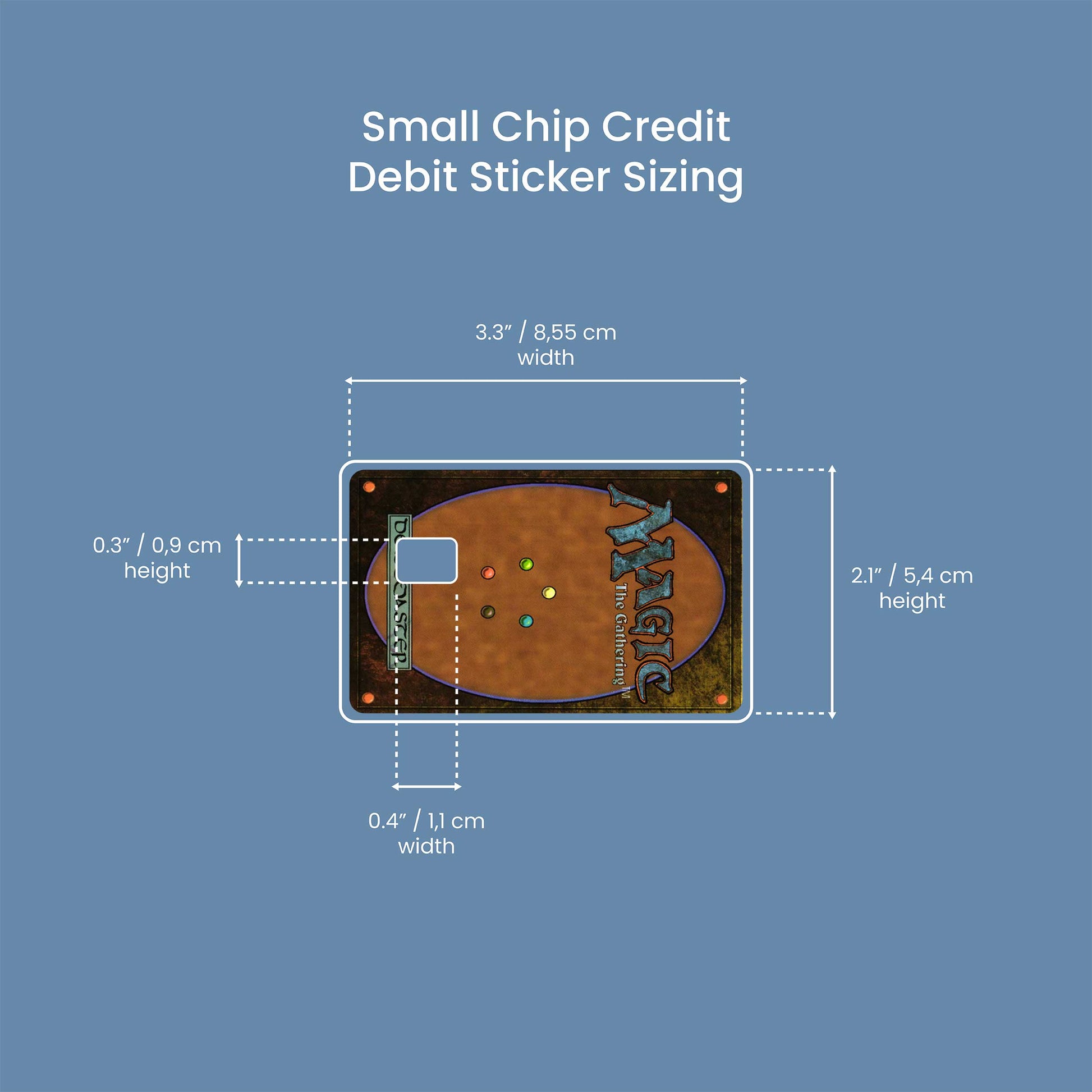 Magic The Gathering - Premium Vinyl Credit Card Skin Cover by Wonderwallsboutique