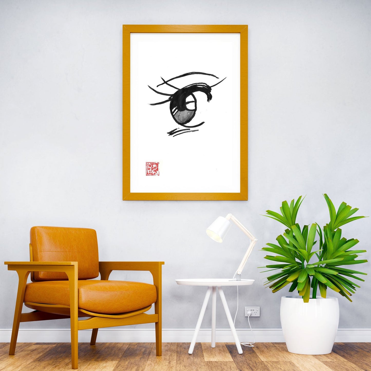 manga eye 03 Asian Style Poster | Wall Art for Home & Office | High-Quality Print - High-Quality Visual Display