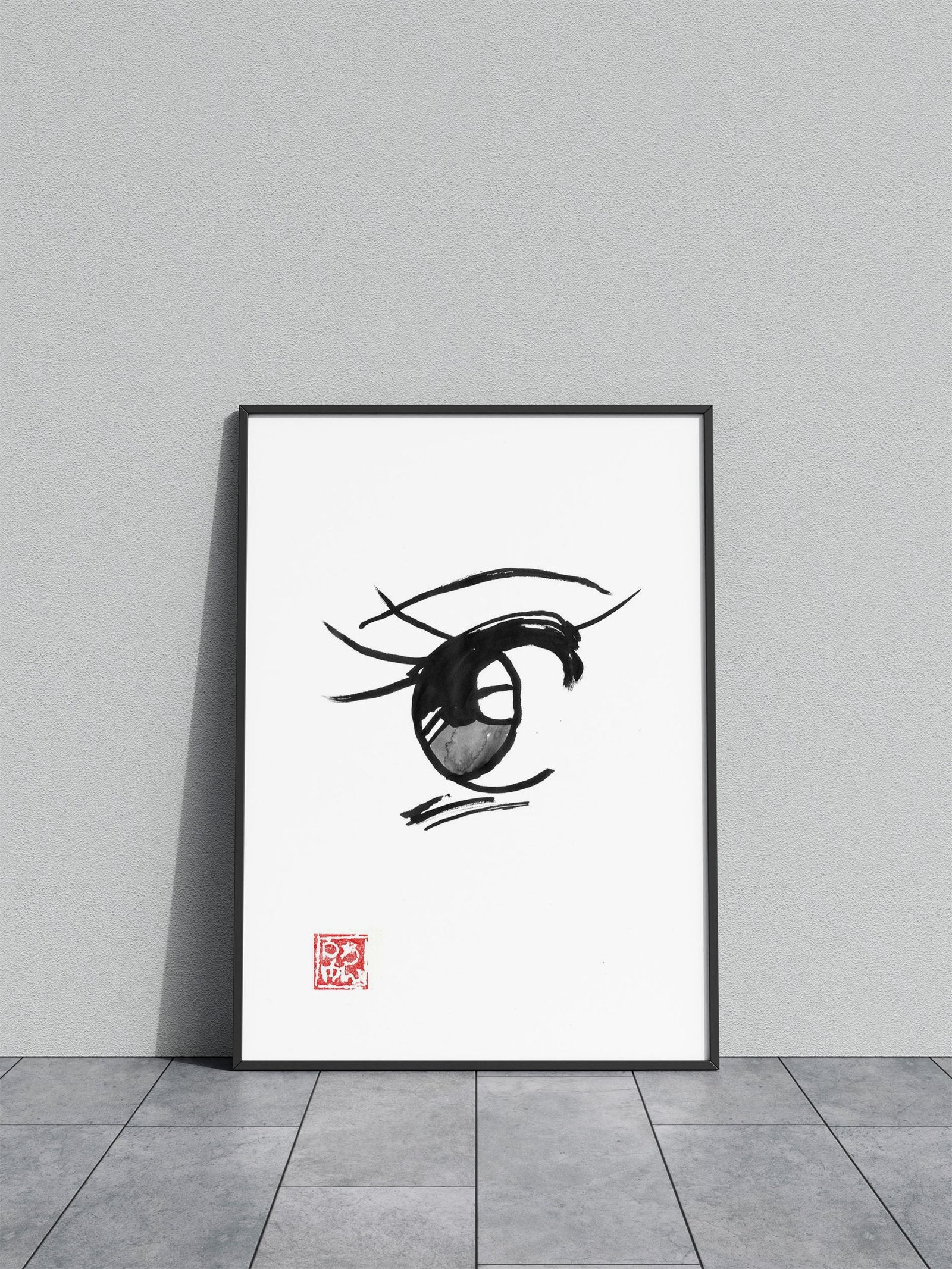 manga eye 03 Asian Style Poster | Wall Art for Home & Office | High-Quality Print - High-Quality Visual Display