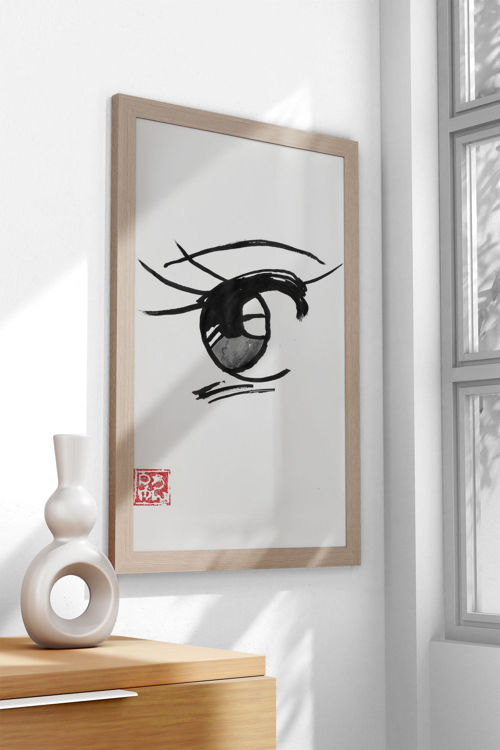 manga eye 03 Asian Style Poster | Wall Art for Home & Office | High-Quality Print - High-Quality Visual Display