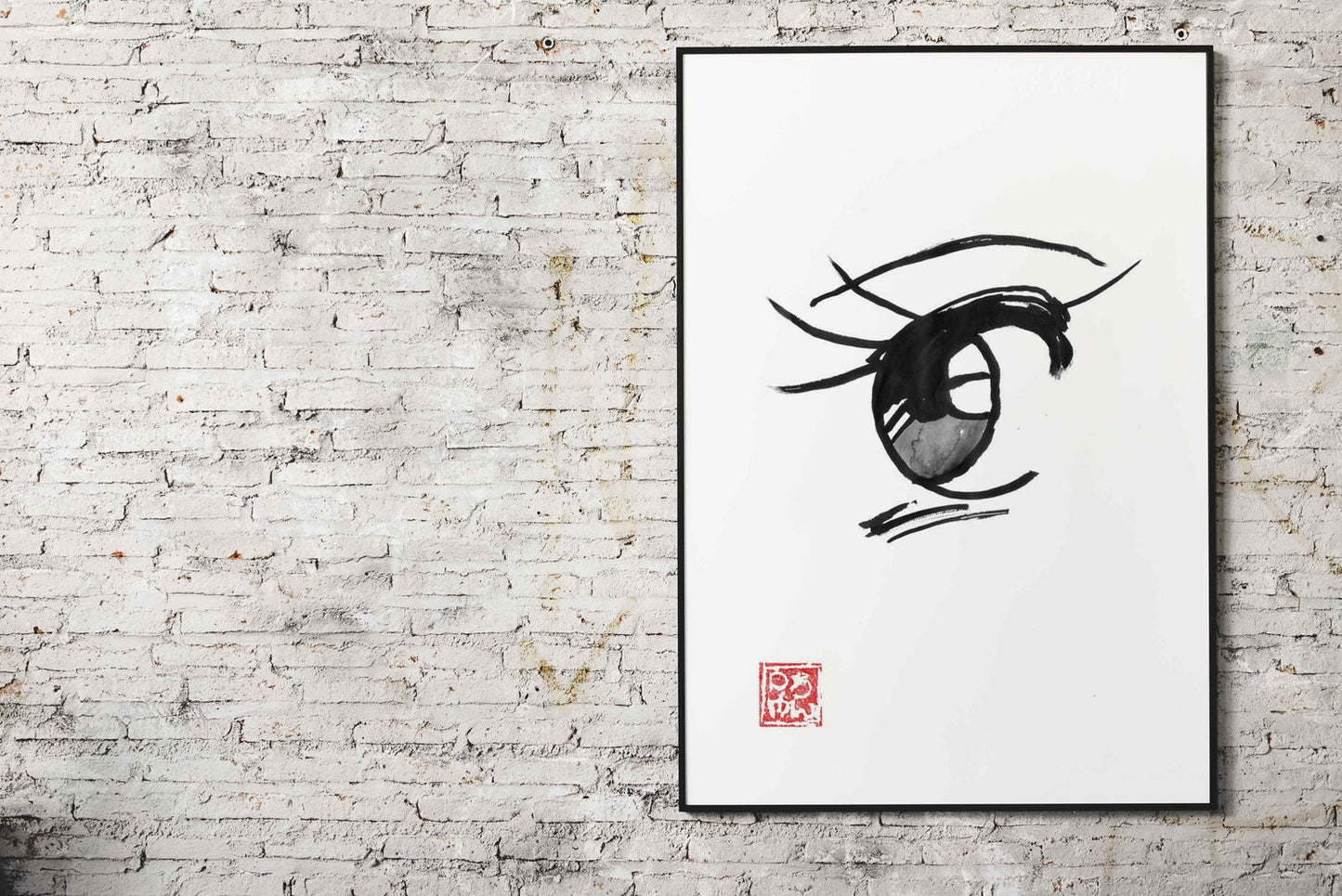 manga eye 03 Asian Style Poster | Wall Art for Home & Office | High-Quality Print - High-Quality Visual Display