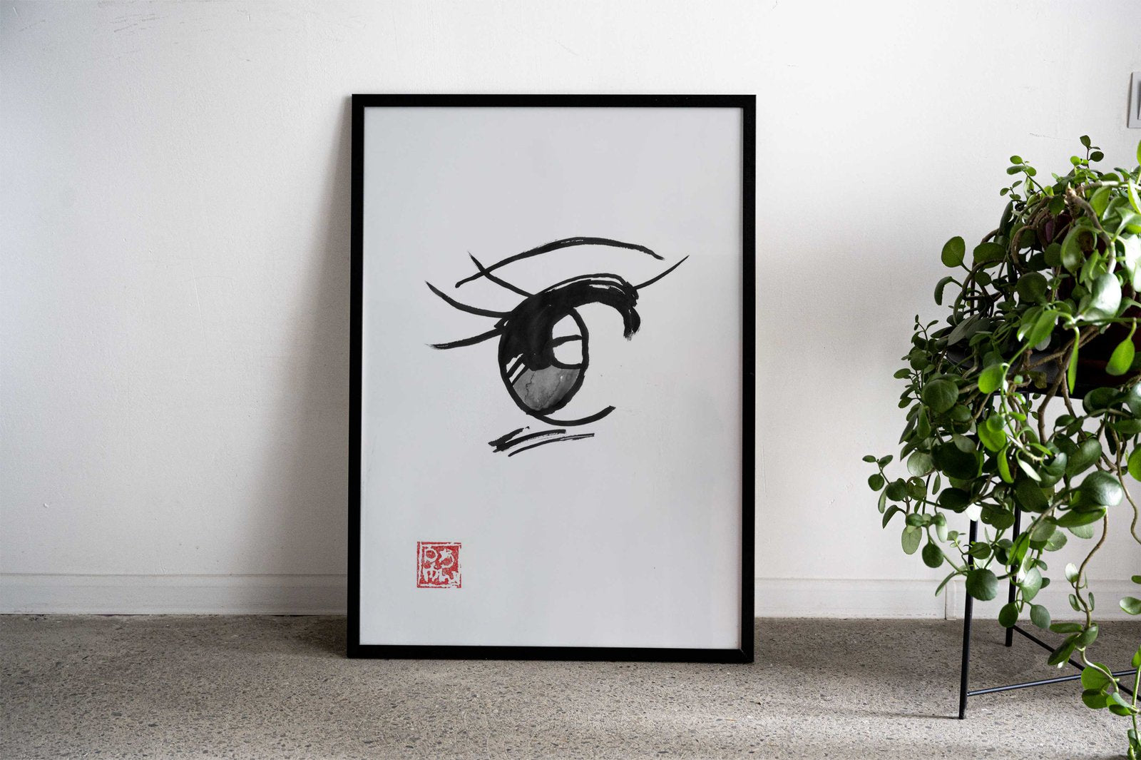 manga eye 03 Asian Style Poster | Wall Art for Home & Office | High-Quality Print - High-Quality Visual Display