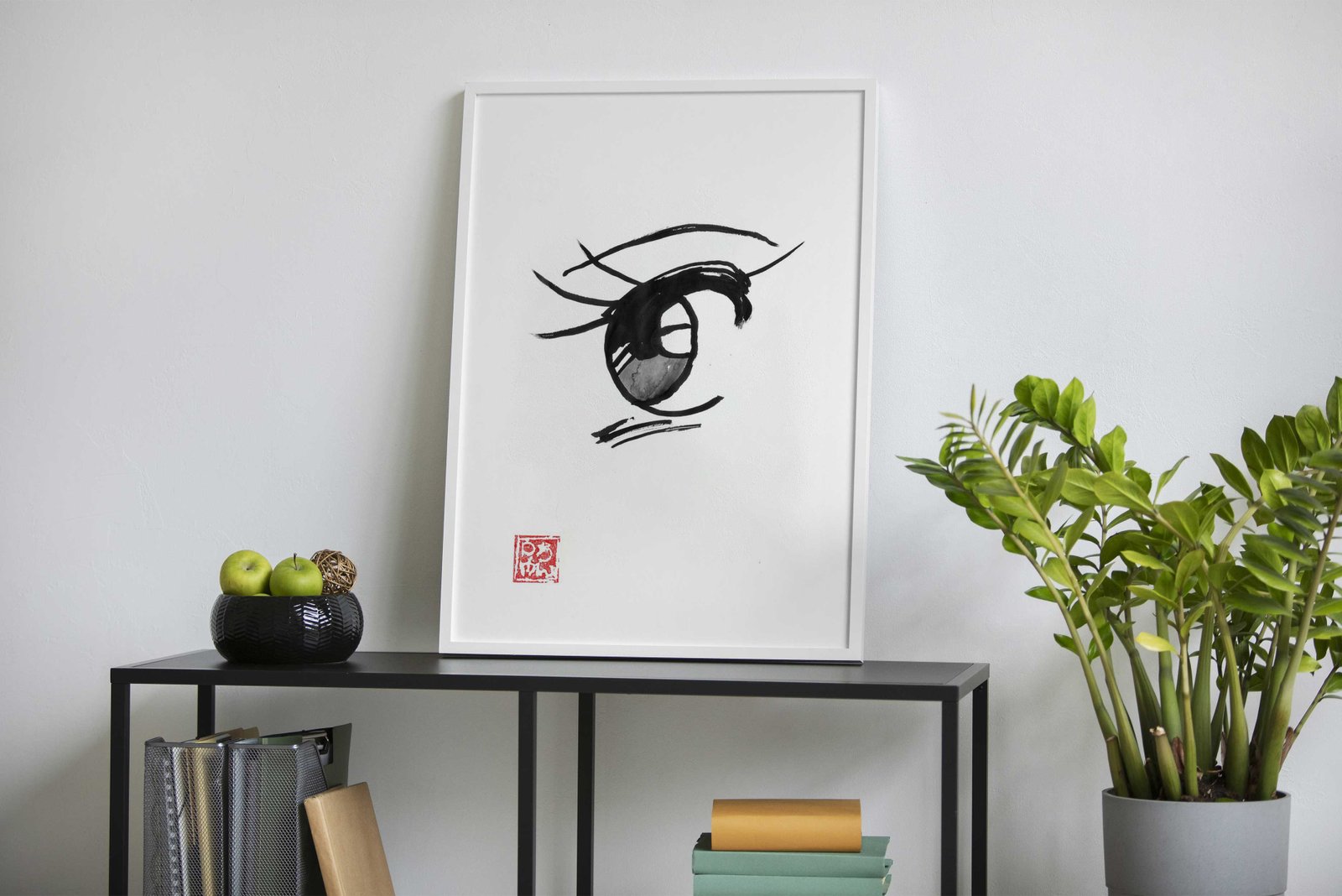 manga eye 03 Asian Style Poster | Wall Art for Home & Office | High-Quality Print - High-Quality Visual Display