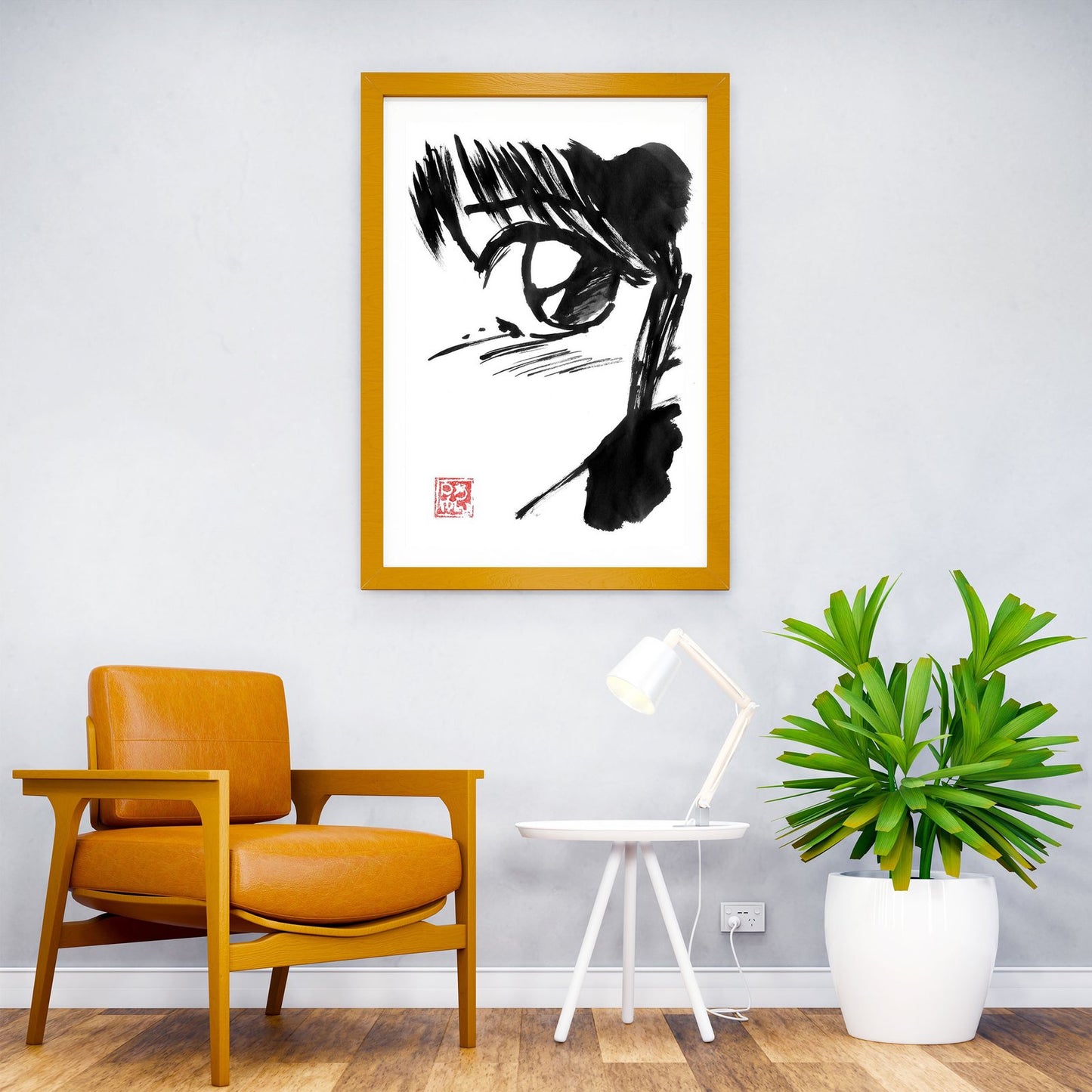 manga eye Asian Style Poster | Wall Art for Home & Office | High-Quality Print - High-Quality Visual Display