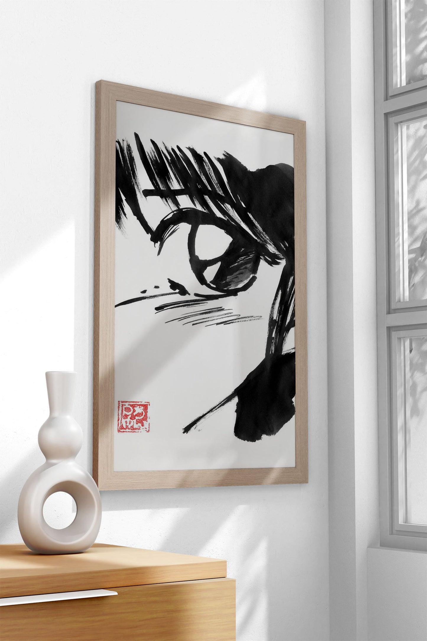 manga eye Asian Style Poster | Wall Art for Home & Office | High-Quality Print - High-Quality Visual Display