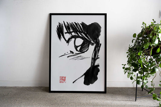 manga eye Asian Style Poster | Wall Art for Home & Office | High-Quality Print - High-Quality Visual Display