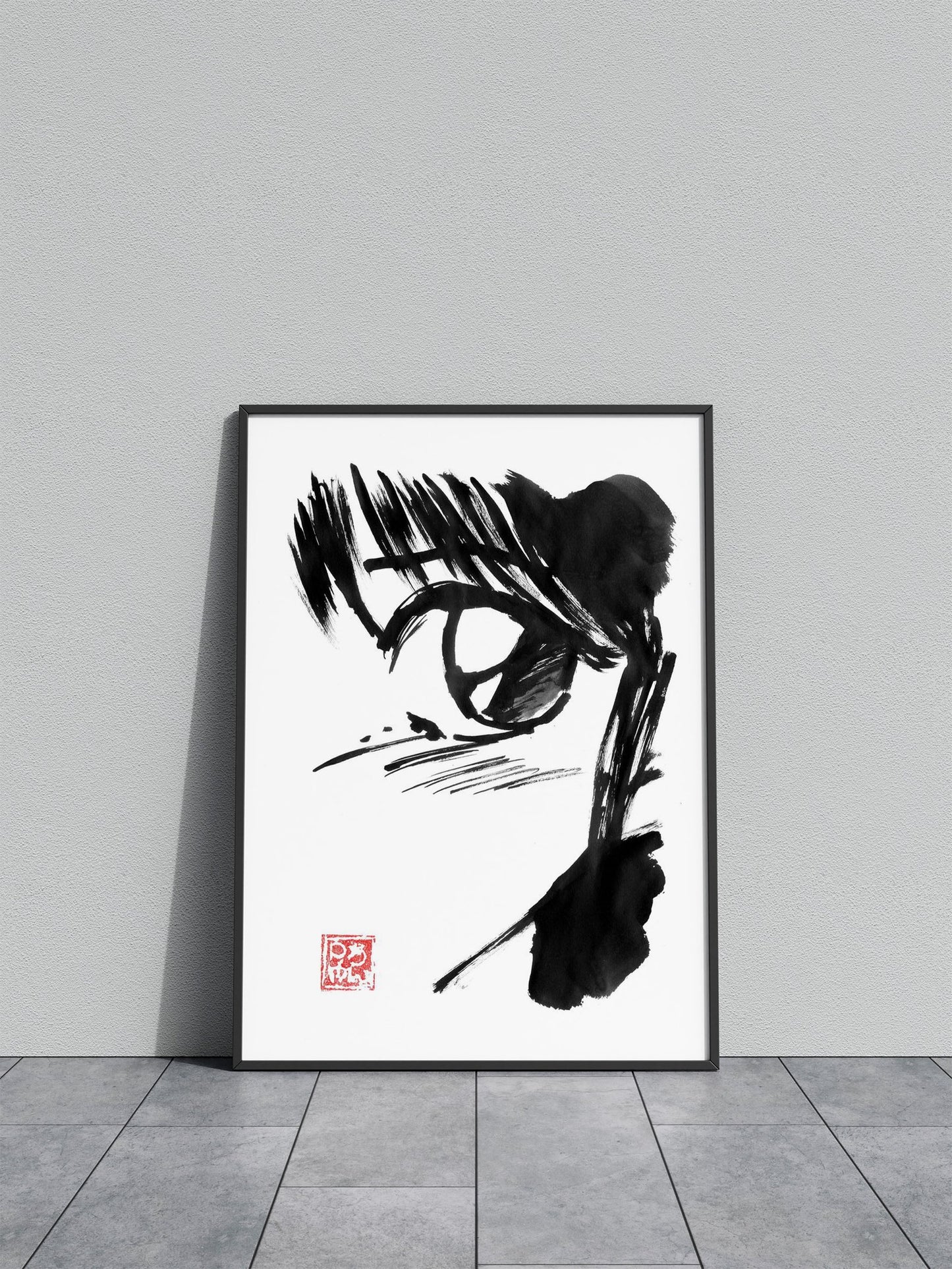 manga eye Asian Style Poster | Wall Art for Home & Office | High-Quality Print - High-Quality Visual Display