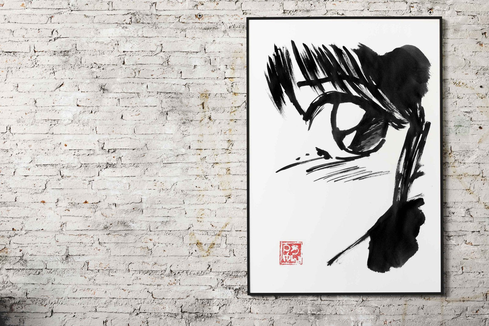 manga eye Asian Style Poster | Wall Art for Home & Office | High-Quality Print - High-Quality Visual Display
