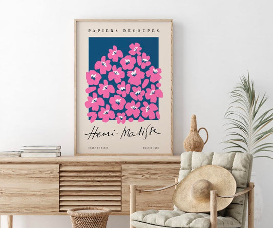 Blossoming Pink Floral Print by Matisse