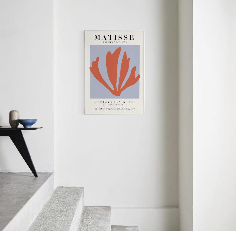 Matisse Orange Cut-Outs Print