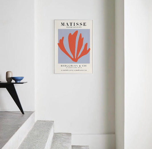 Matisse Orange Cut-Outs Print