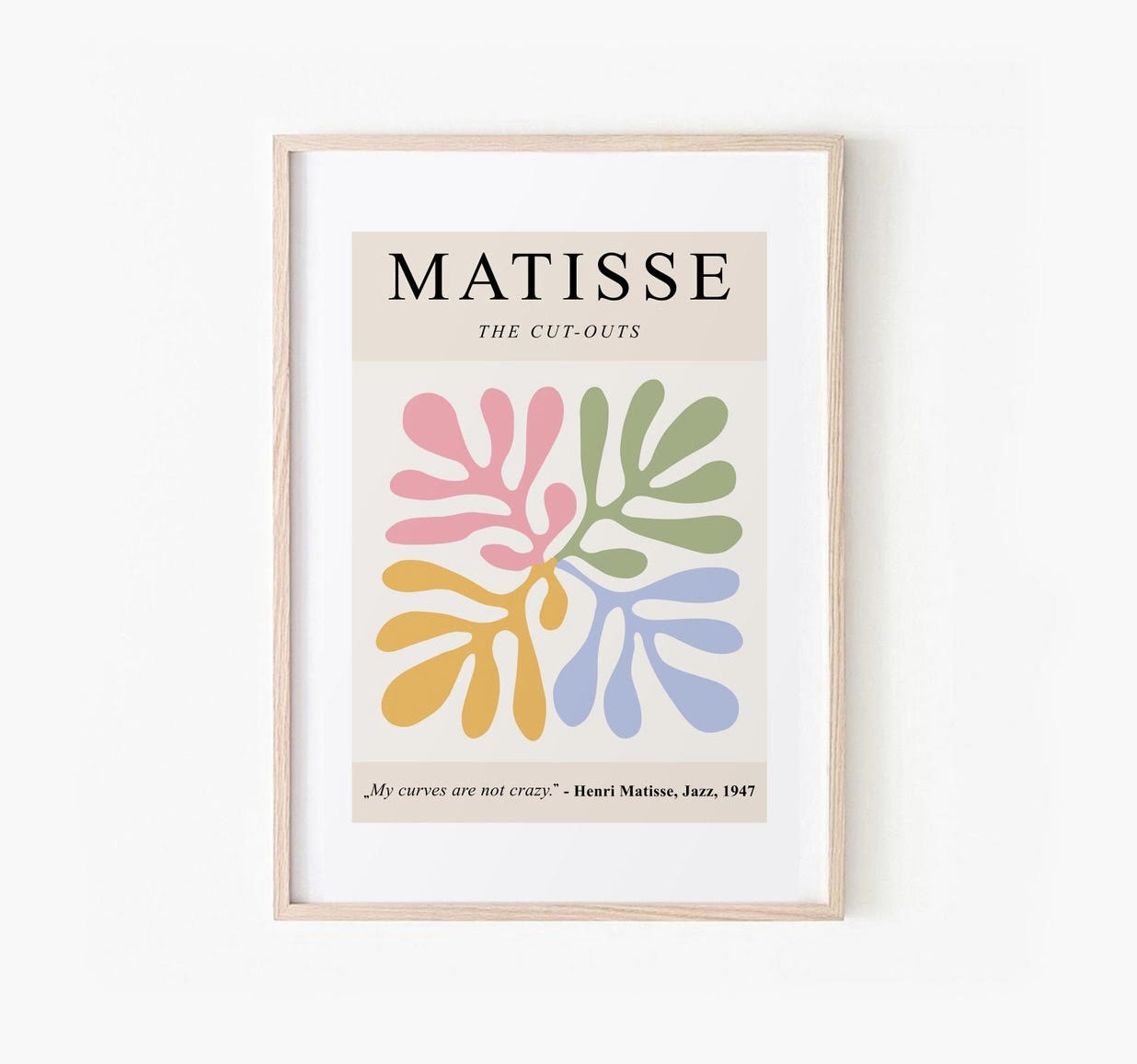 Collection of 3 Henri Matisse Prints | Gallery Wall Art | Pastel Exhibition Posters | Celebrated Artist Decor