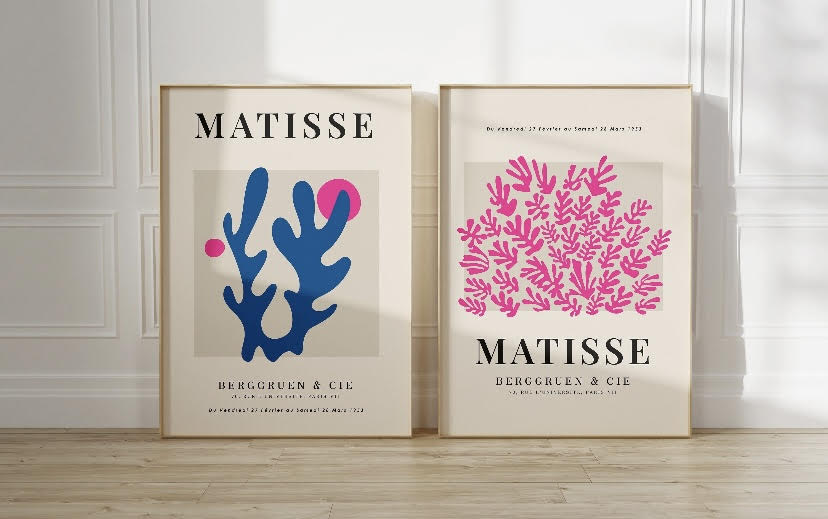 Matisse Pink & Blue Print Duo Set