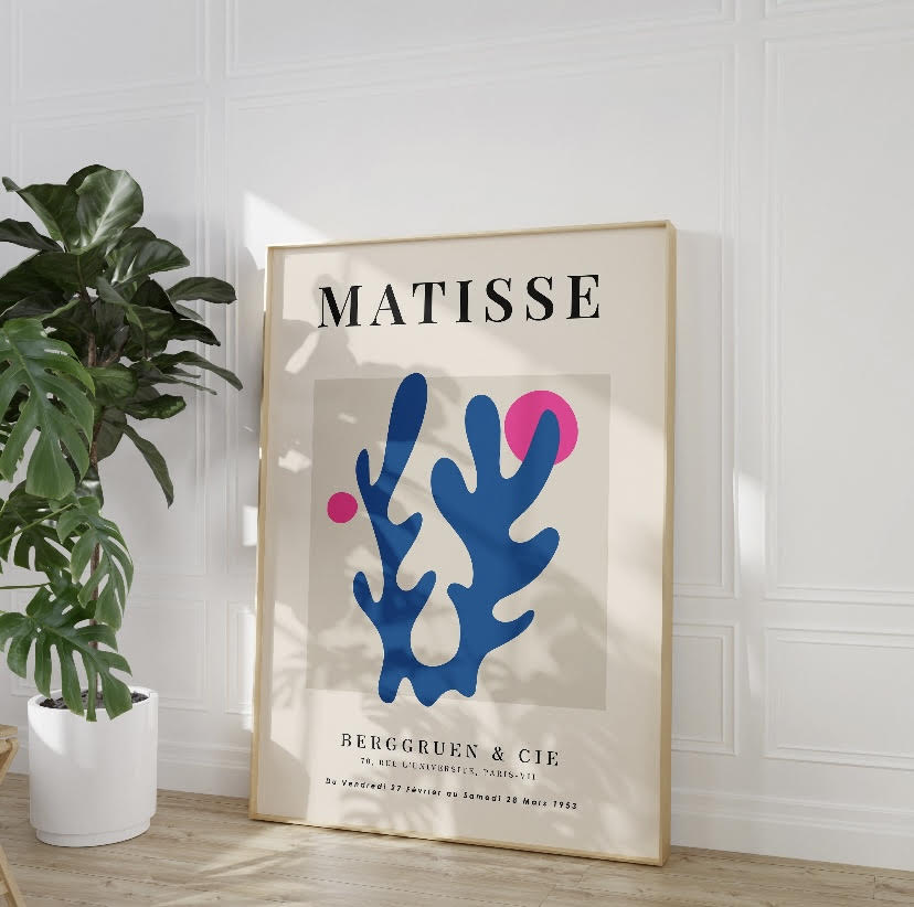 Matisse Pink & Blue Print Duo Set