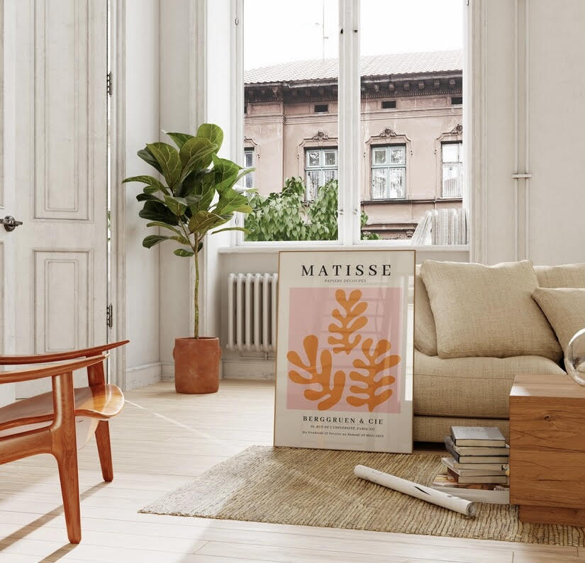 Matisse Pink and Orange Duo Print Collection