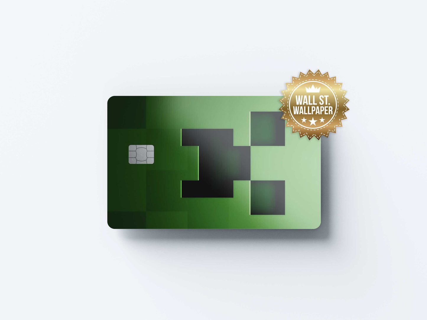 Minecraft Creeper - Premium Vinyl Credit Card Skin Cover by Wonderwallsboutique