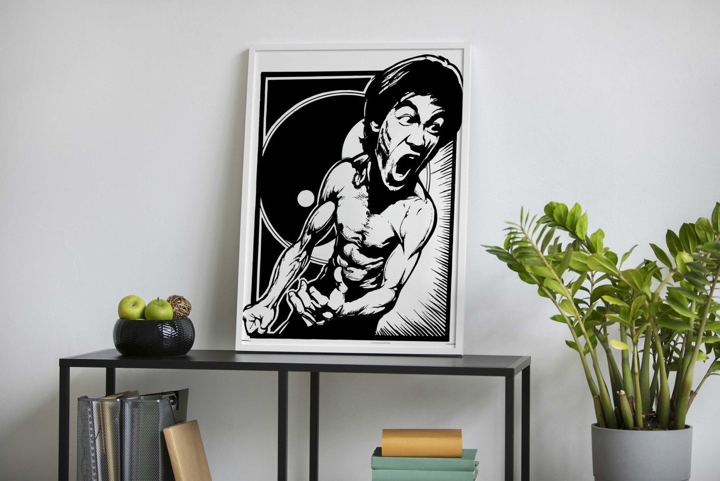 minimalist kungfu master Asian Style Poster | Wall Art for Home & Office | High-Quality Print - High-Quality Visual Display