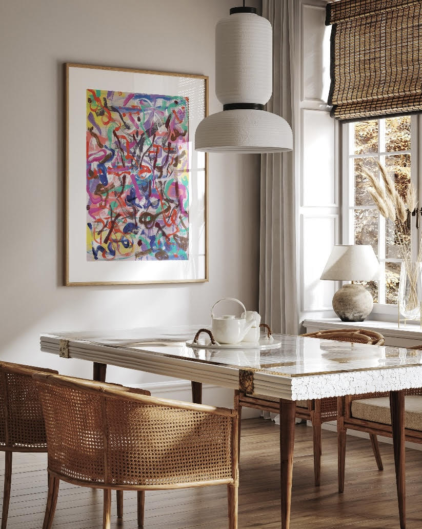 Vibrant Abstract Artwork