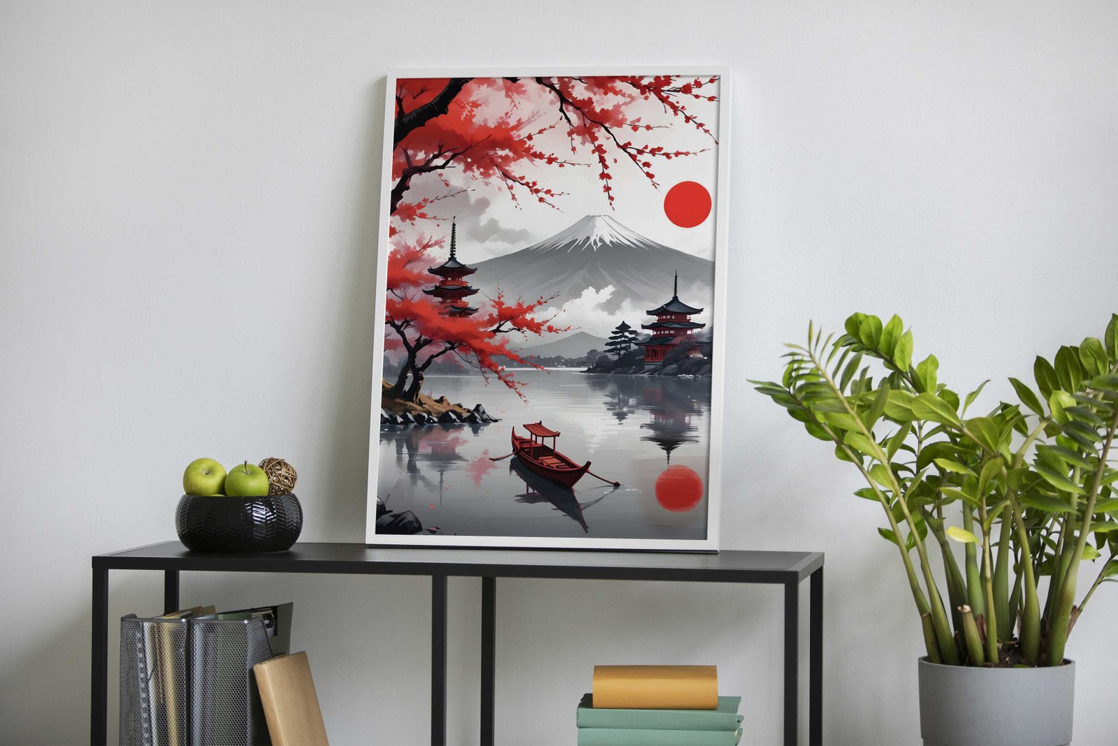 mont fuji landscape Asian Style Poster | Wall Art for Home & Office | High-Quality Print - High-Quality Visual Display