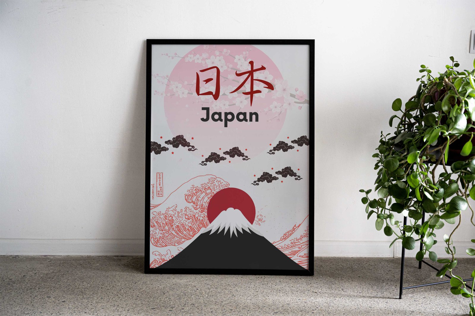 mount fuji japan Asian Style Poster | Wall Art for Home & Office | High-Quality Print - High-Quality Visual Display