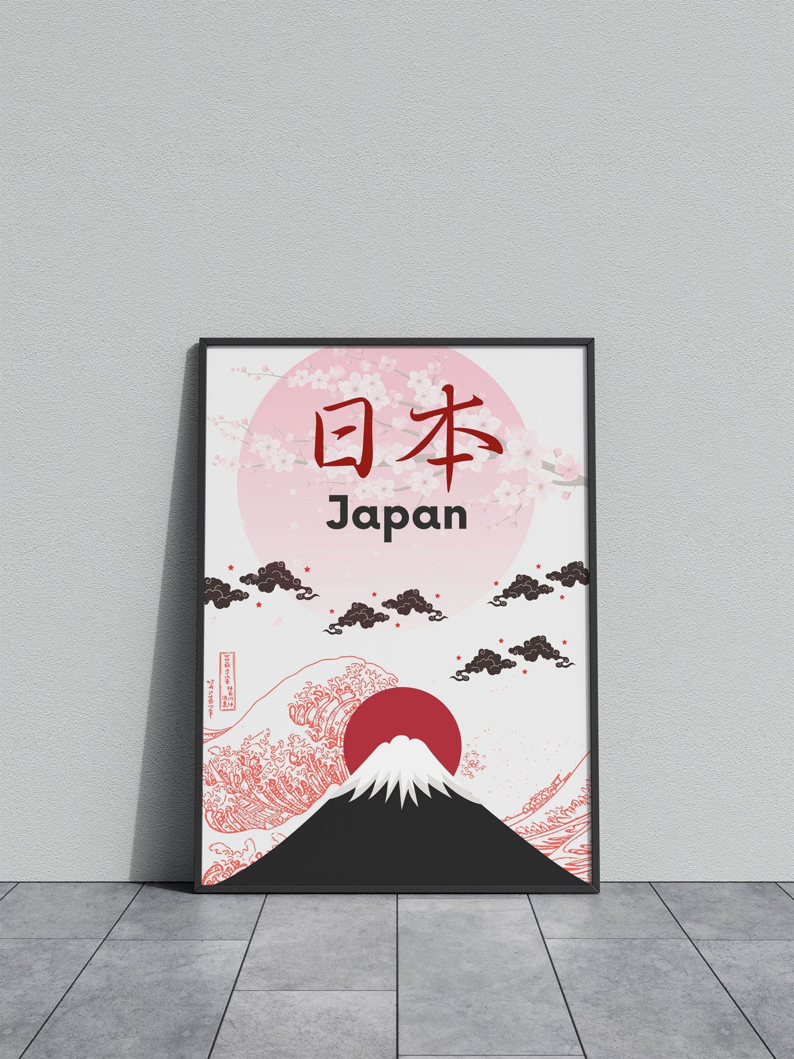 mount fuji japan Asian Style Poster | Wall Art for Home & Office | High-Quality Print - High-Quality Visual Display