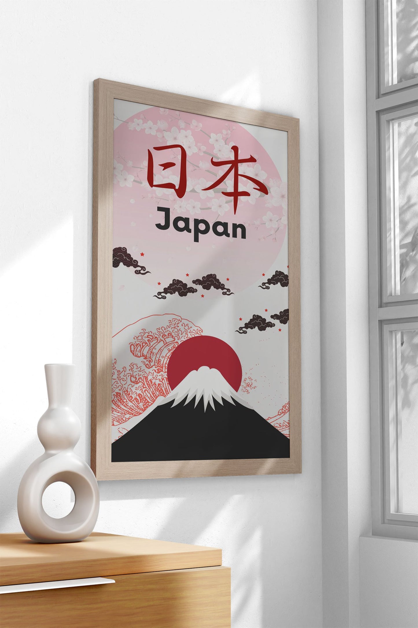 mount fuji japan Asian Style Poster | Wall Art for Home & Office | High-Quality Print - High-Quality Visual Display