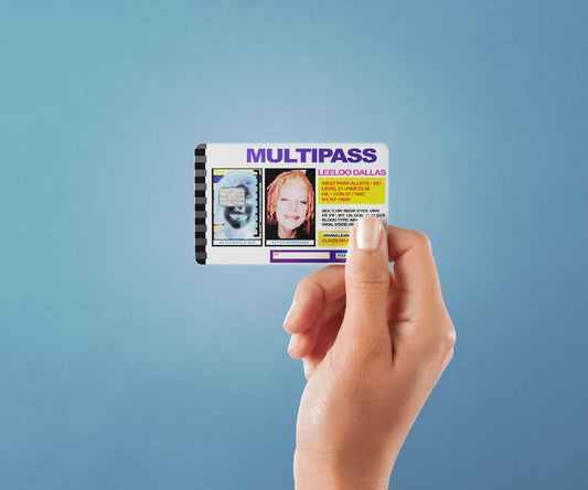 Watercolor multipass design | credit card sticker | small chip | credit card skin for nursery and home wall decor.