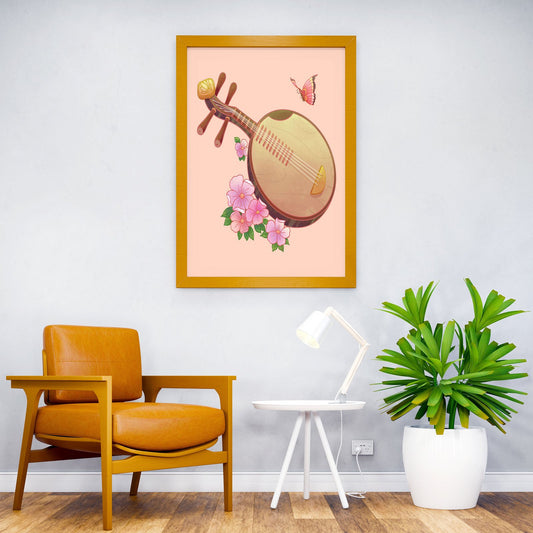 music art Chinese Asian Style Poster | Wall Art for Home & Office | High-Quality Print - High-Quality Visual Display
