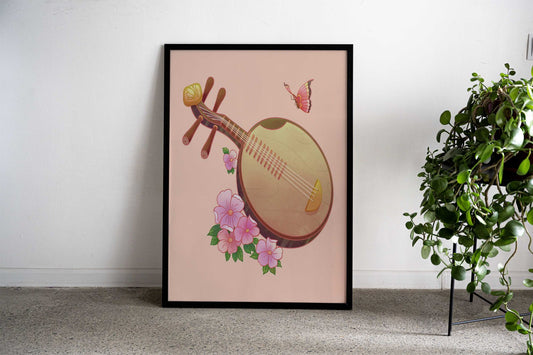 music art Chinese Asian Style Poster | Wall Art for Home & Office | High-Quality Print - High-Quality Visual Display