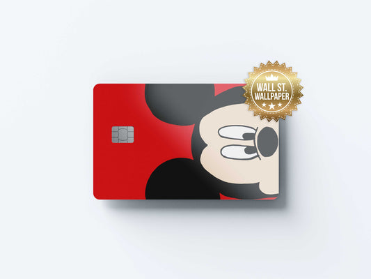 Musse Pigg - Premium Vinyl Credit Card Skin Cover by Wonderwallsboutique