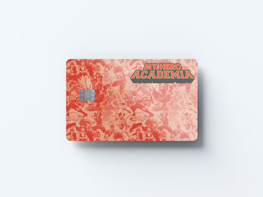Watercolor my hero design | credit card sticker | small chip | credit card skin for nursery and home wall decor.