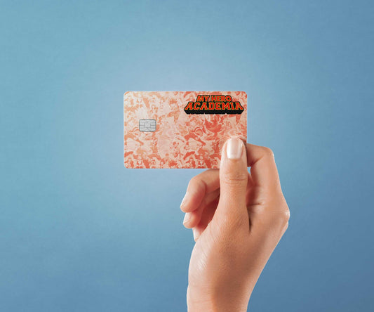 Watercolor my hero design | credit card sticker | small chip | credit card skin for nursery and home wall decor.