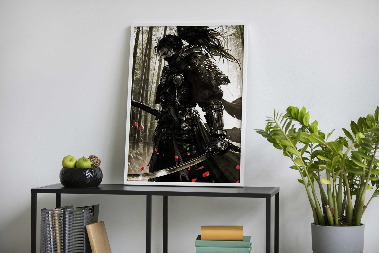 Ninja War Paint Asian Style Poster | Wall Art fo r Home & Office | High-Quality Print