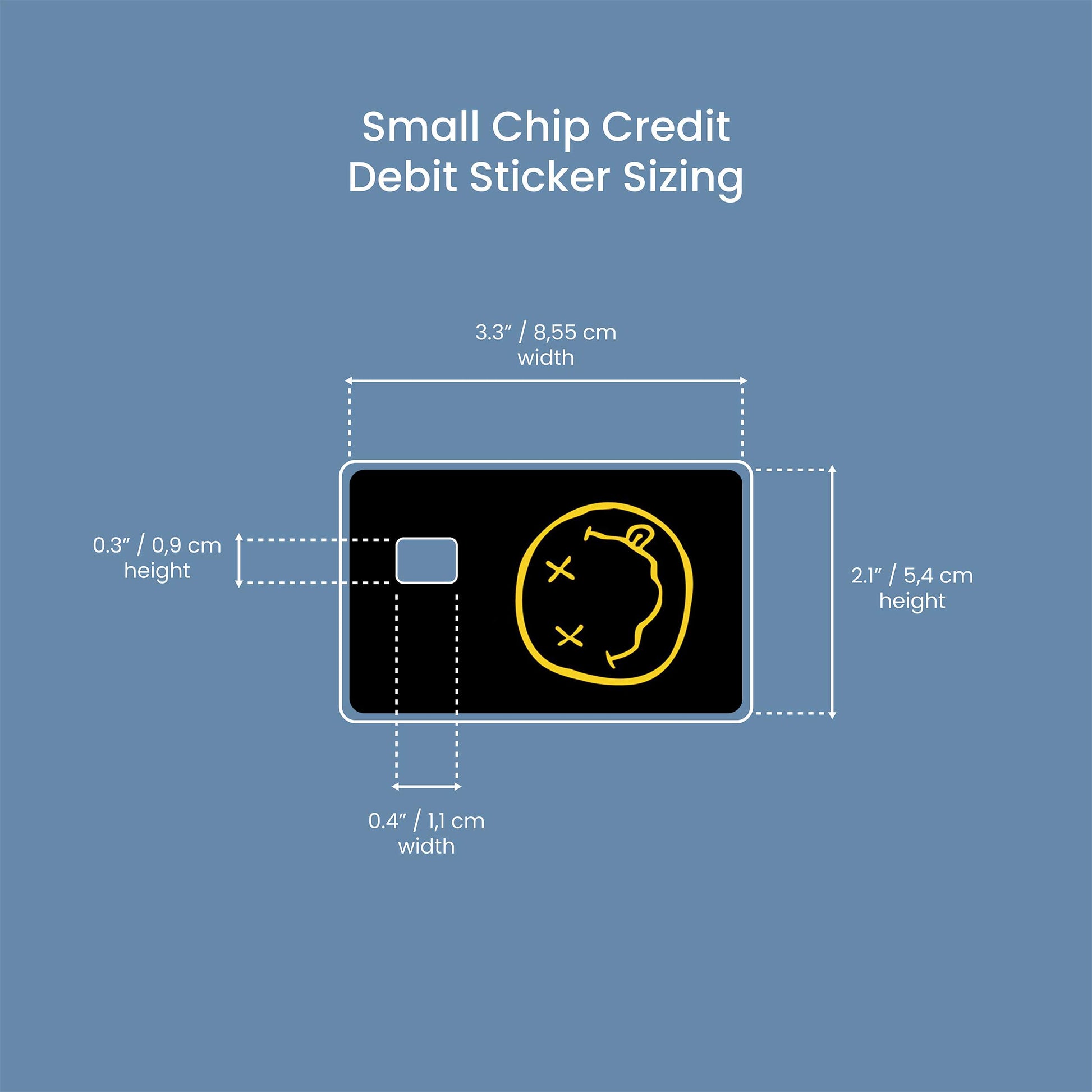 Nivana - Premium Vinyl Credit Card Skin Cover by Wonderwallsboutique