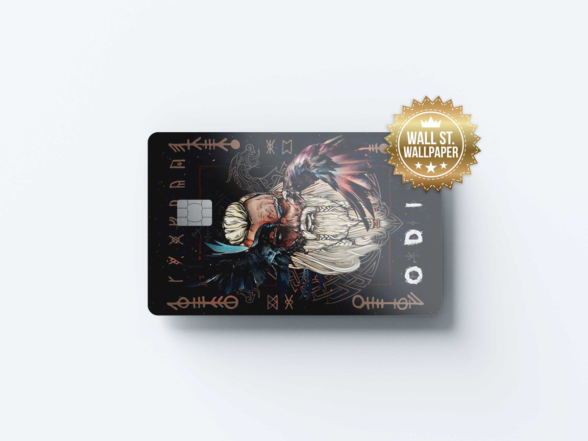 Odin - Premium Vinyl Credit Card Skin Cover by Wonderwallsboutique
