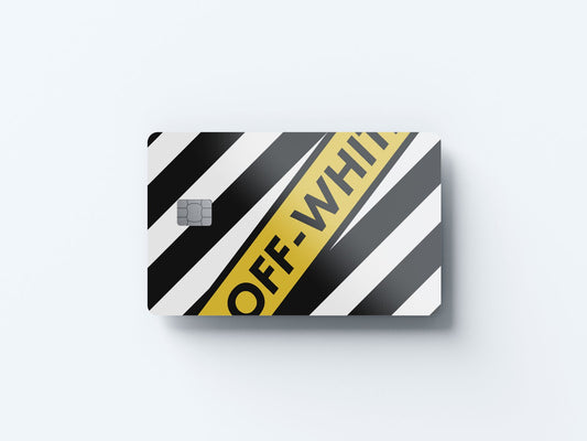 Watercolor off tape design | credit card sticker | small chip | credit card skin for nursery and home wall decor.