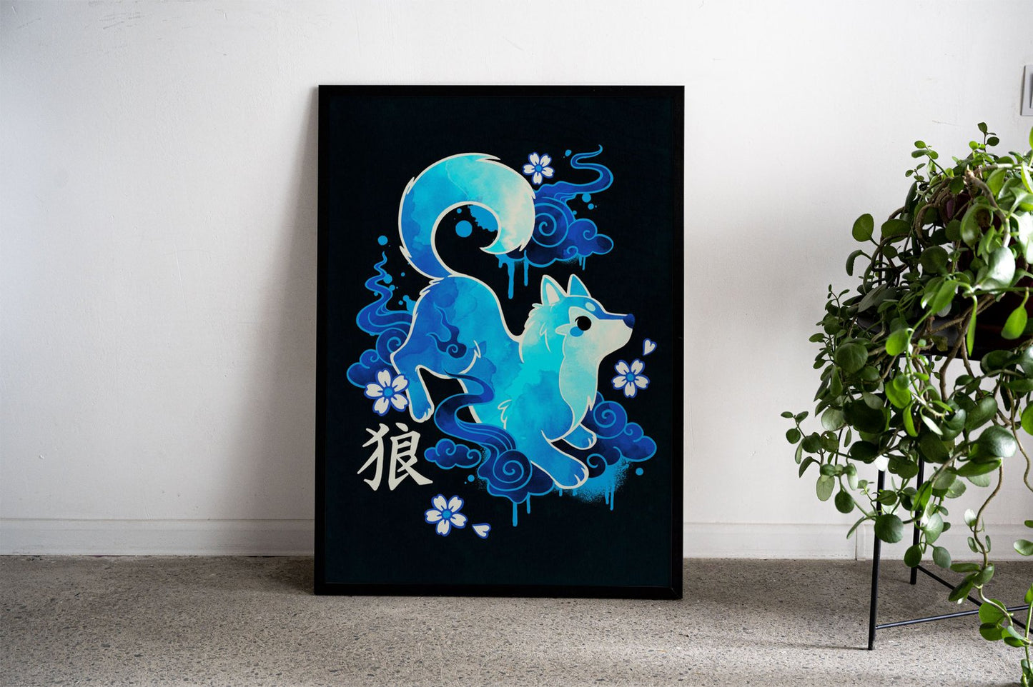 Okami Asian Style Poster | Wall Art for Home &  Office | High-Quality Print